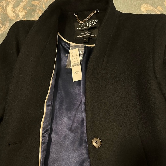 Italian Wool Long Coat - Picture 2 of 4